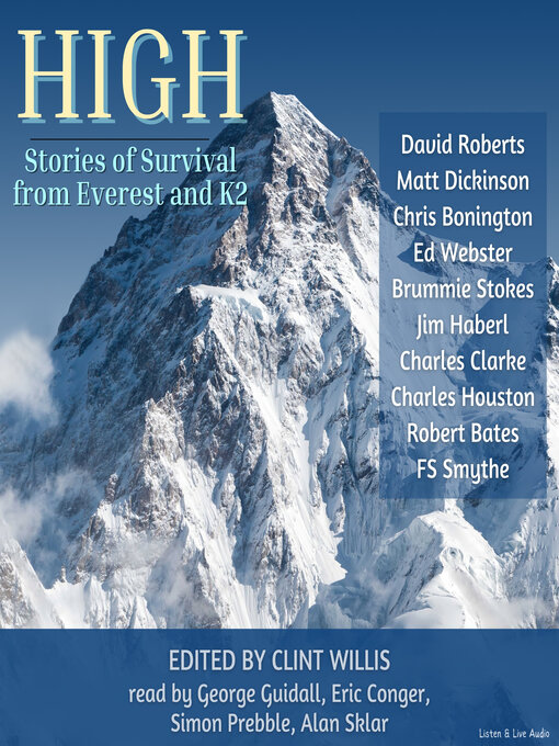 Title details for High by David Roberts - Wait list